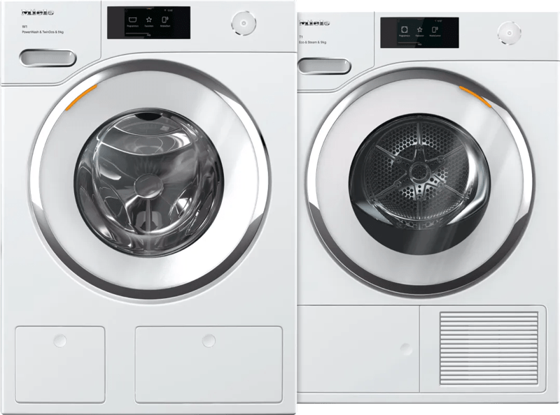 Miele WWR 760 WPS PowerWash & TwinDos + Miele TWR 780 WP Eco & Steam (7423420316392)